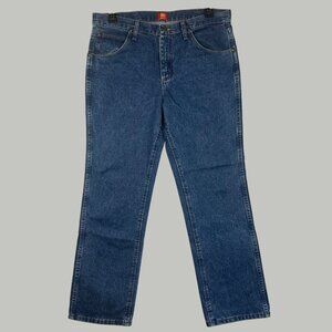 Wrangler 36 Slim Fit Mens Jeans Sz 35 x 30 Rugged Work Durable Comfortable NWOT